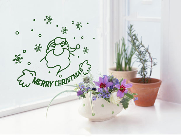 Accessory Santa Clause Cutout Decoration - Click Image to Close